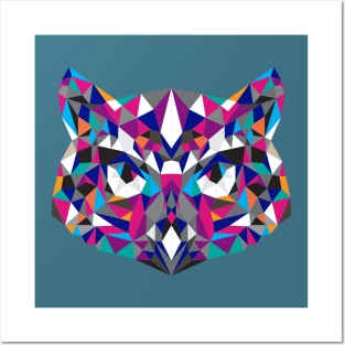 Low Poly Owl Posters and Art